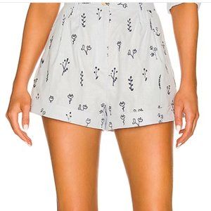 Something Navy light blue shorts size Small